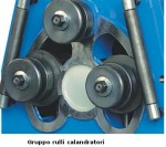 PBM 45 a tre rulli motorizzati doppia regolazione indipendente 